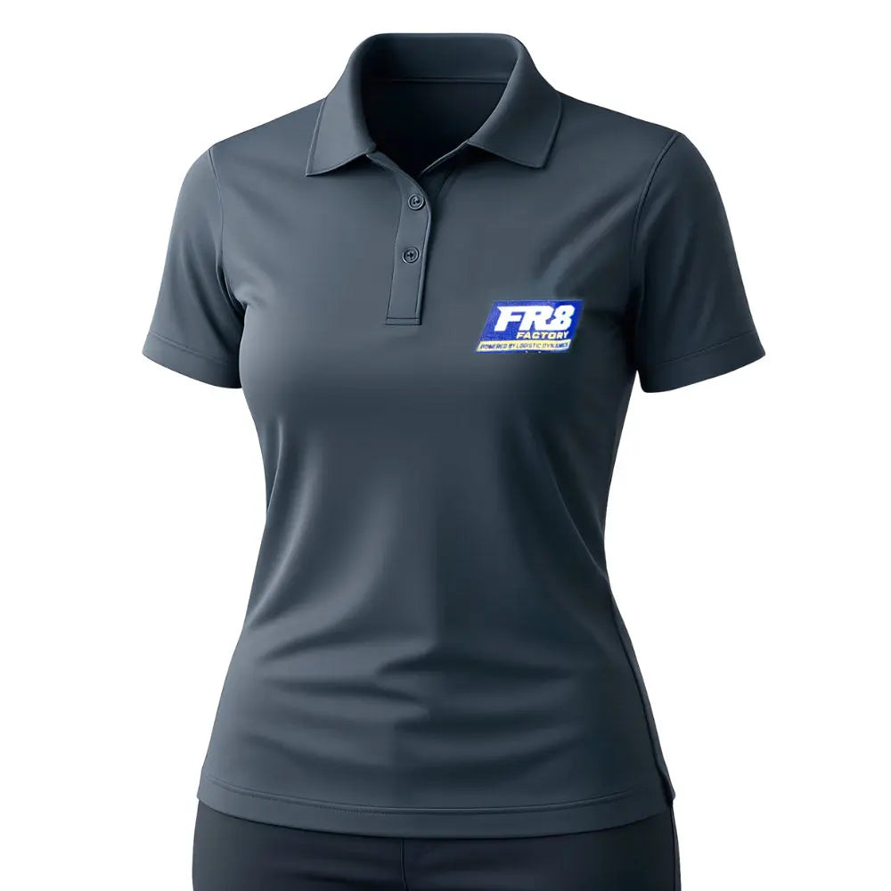 Women's Polo Shirt with FR8 Factory Logo