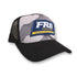 White & Grey Camo Trucker Hat FR8 Factory Logo