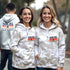 White & Grey Camo Hoodies with Socalx Motorsports Logo