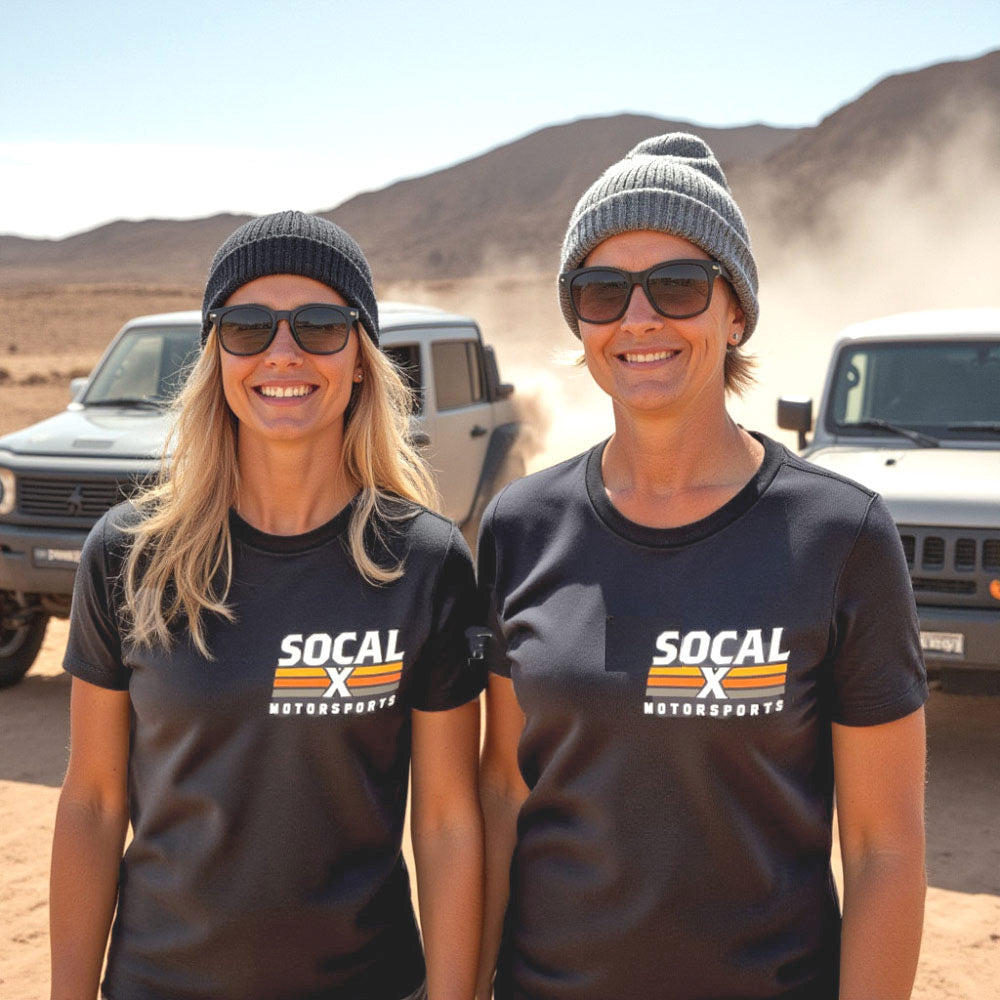 Socalx Motorsports Logo Women's Dark Grey T-Shirt