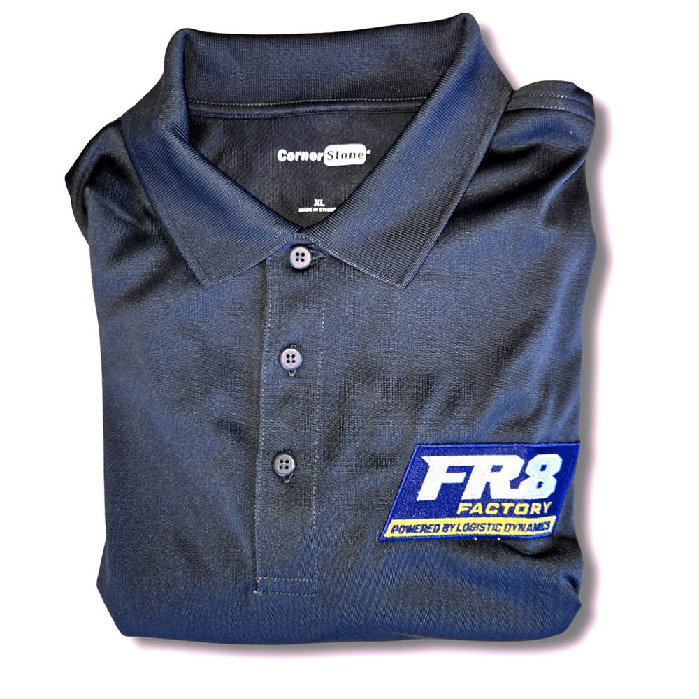 Women's Polo Shirt with FR8 Factory Logo