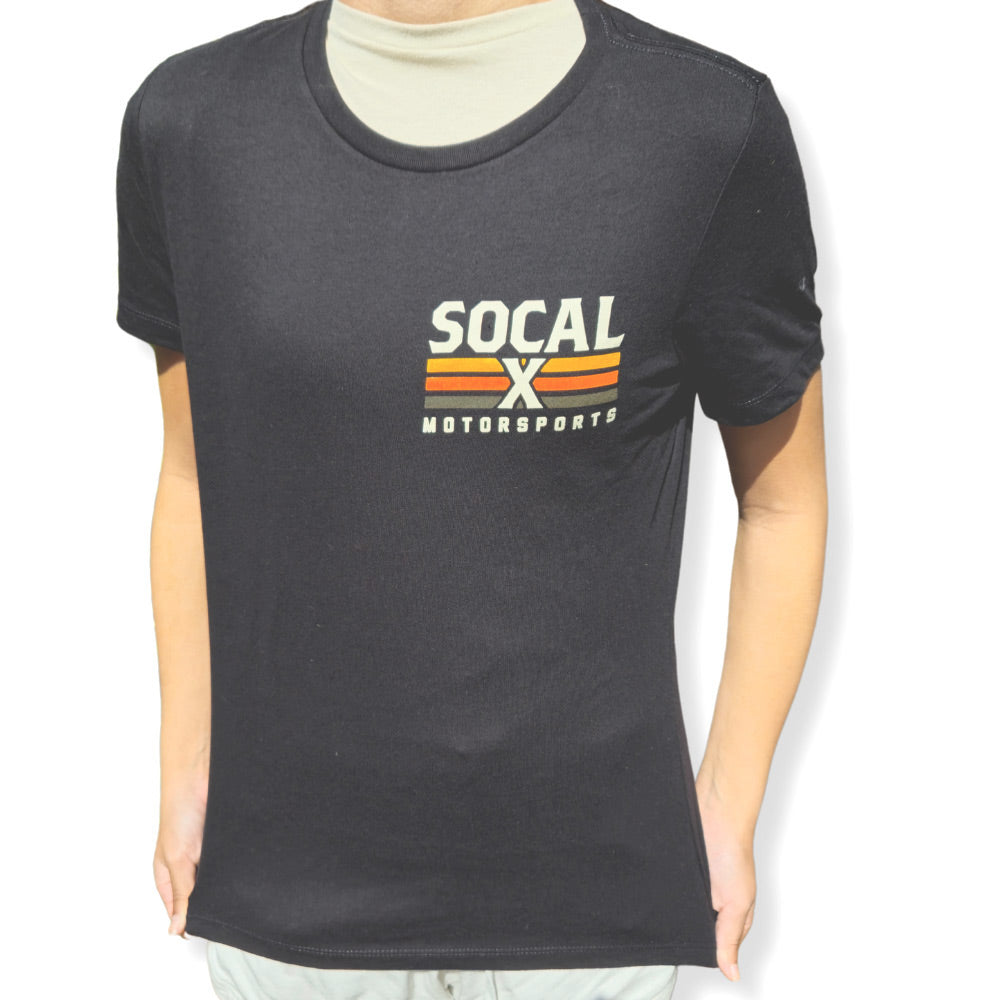Socalx Motorsports Logo Women's Dark Grey T-Shirt