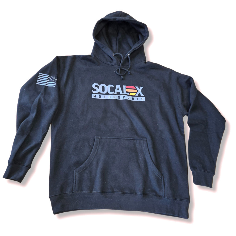 Socalx Motorsports Hoodie in Dark Grey