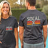 Men's Petrol Blue T-Shirt w Socalx Logos