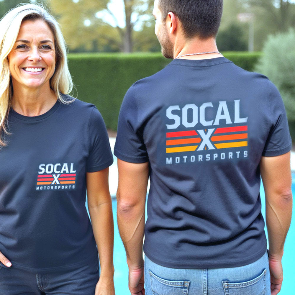 Men's Petrol Blue T-Shirt w Socalx Logo Socalx
