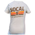 Socalx Motorsports Logo Women's Tan T-Shirt back side